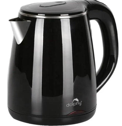 1.2L Black 1800W Electric Kettle