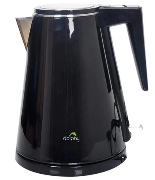1.2L Stainless Steel Electric Kettle – Black