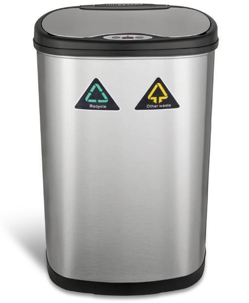 50L Touchless Trash Bins