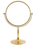 5X & 1X Tabletop Magnifying Mirror – Royal Gold