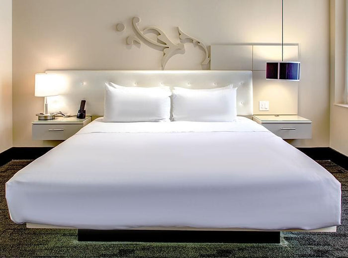 Actil 100% Cotton Linen Single Bed Flat Sheet