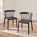 Agatha Black Dining Chairs - Set of 2
- Laura James