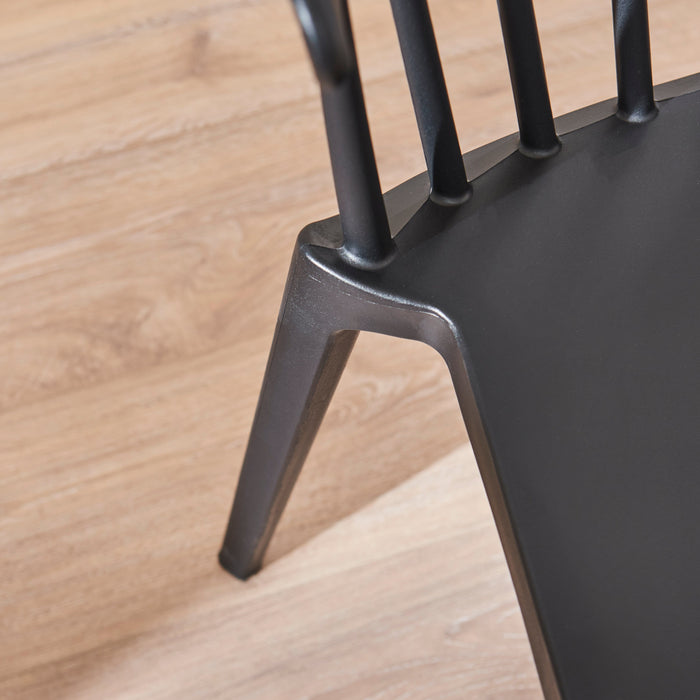 Agatha Black Dining Chairs - Set of 2
- Laura James
