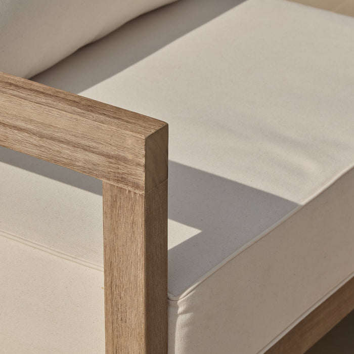 Akira Armchair Garden Cushion Covers - Linen