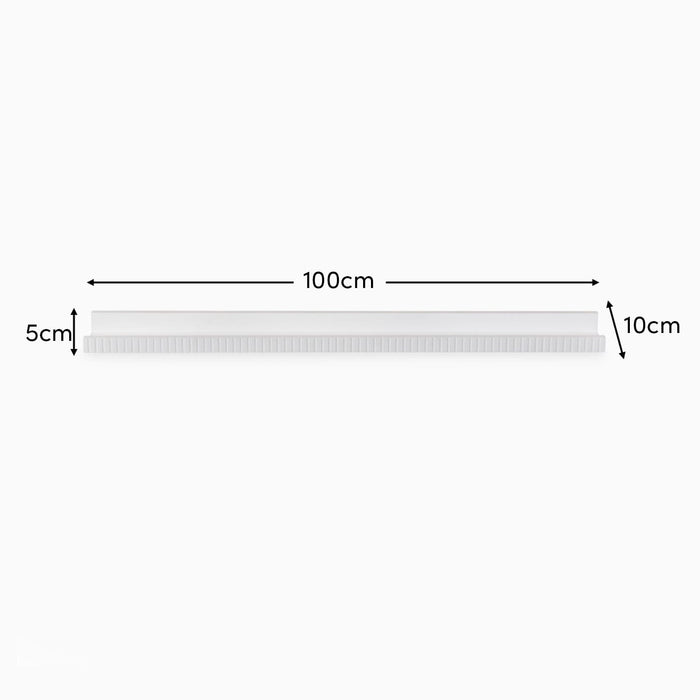 Alba 100cm Picture Ledge - White - Laura James