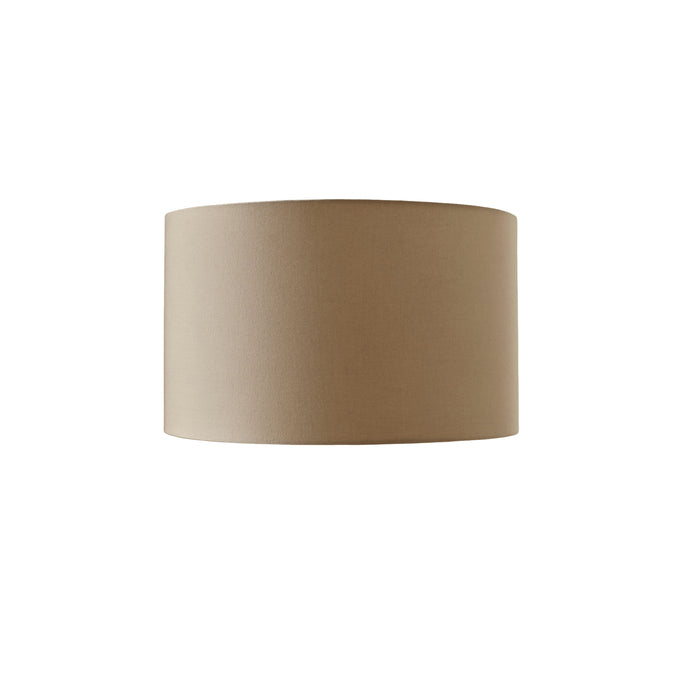 Alderton 40cm Cotton Lamp Shade - Taupe - Laura James