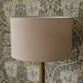 Alderton 45cm Cotton Drum Lamp Shade - Taupe