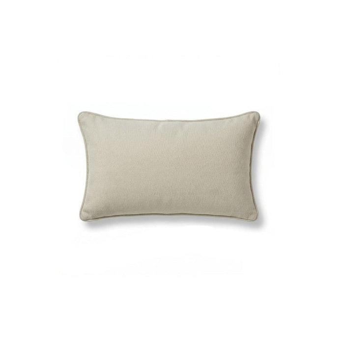 Alford 35x55cm Piped Edge Scatter Cushion Cover - Ivory - Laura James