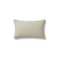 Alford 35x55cm Piped Edge Scatter Cushion Cover - Ivory - Laura James
