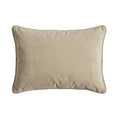 Alford 35x55cm Velvet Piped Edge Scatter Cushion Cover - Clay - Laura James