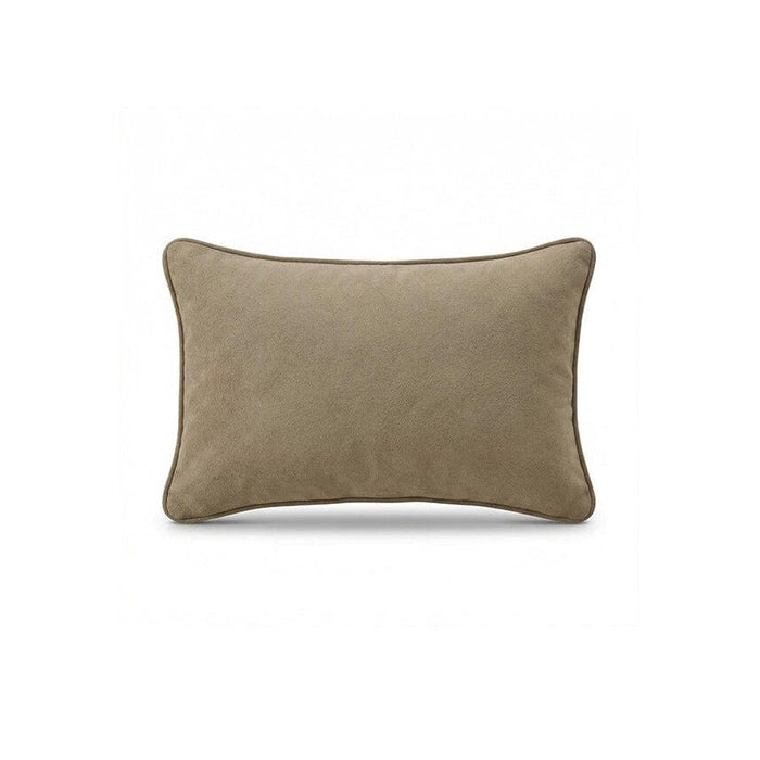 Alford 35x55cm Velvet Piped Edge Scatter Cushion Cover - Driftwood - Laura James