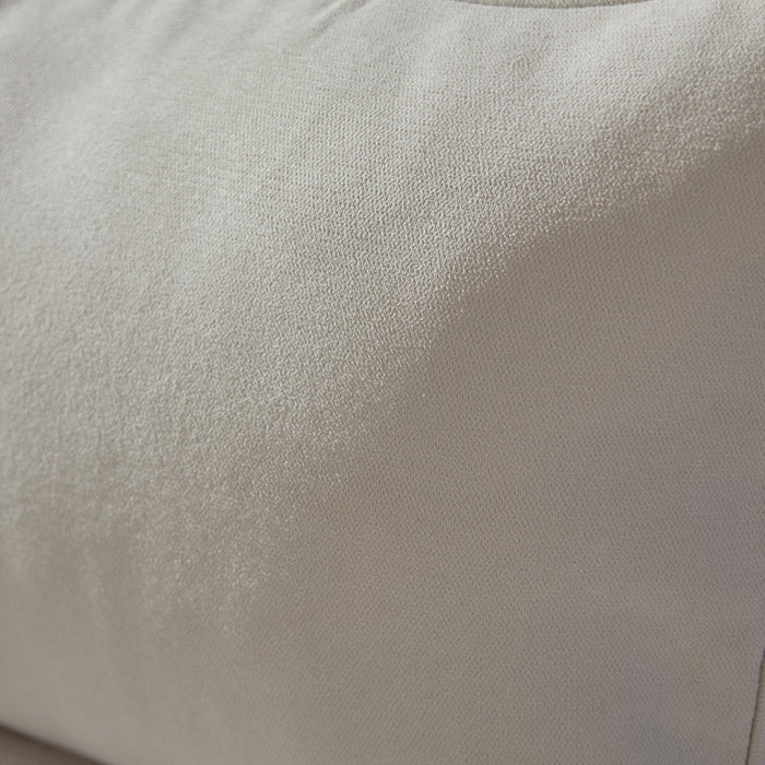 Alford 40x110cm Piped Edge Scatter Cushion Cover - Ivory - Laura James