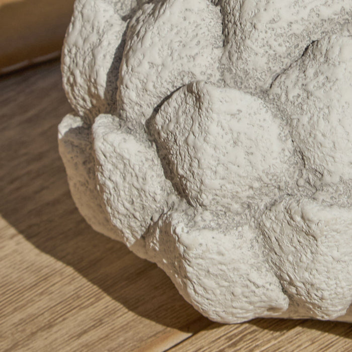 Alvito 9.5cm Artichoke Flower Candle Holder - Natural - Laura James