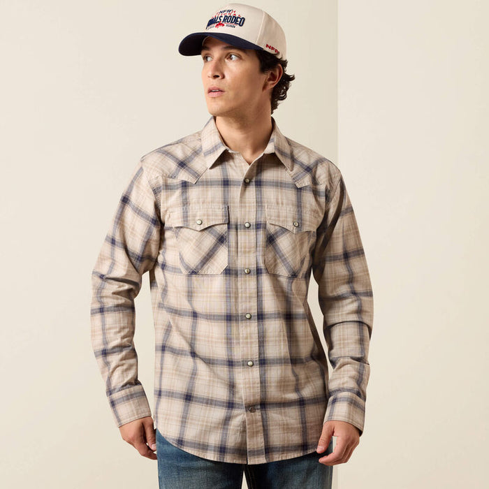 Ariat Men's Retro Hudde Fitted Snap Shirt