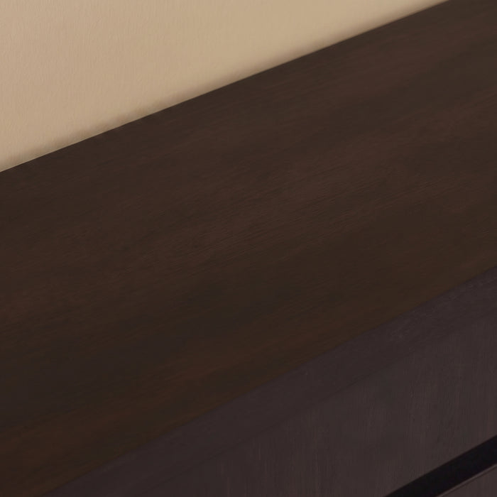 Asha Large Radiator Cover - Coffee Brown - Laura James