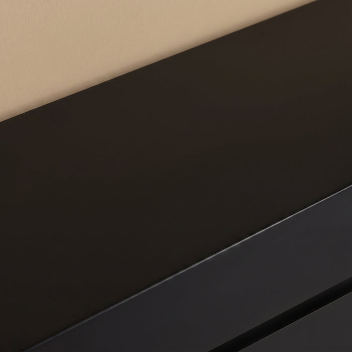 Asha Medium Radiator Cover - Jet Black