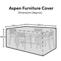 Aspen 4 Furniture Cover - Laura James
