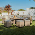 Aston natural brown cushion covers - Laura James