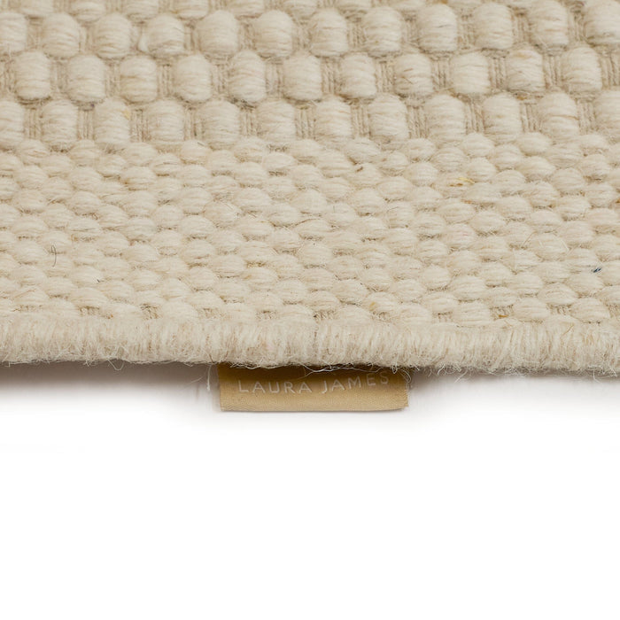 Atcham Clay/ Natural Runner Rug - 200x60cm - Laura James