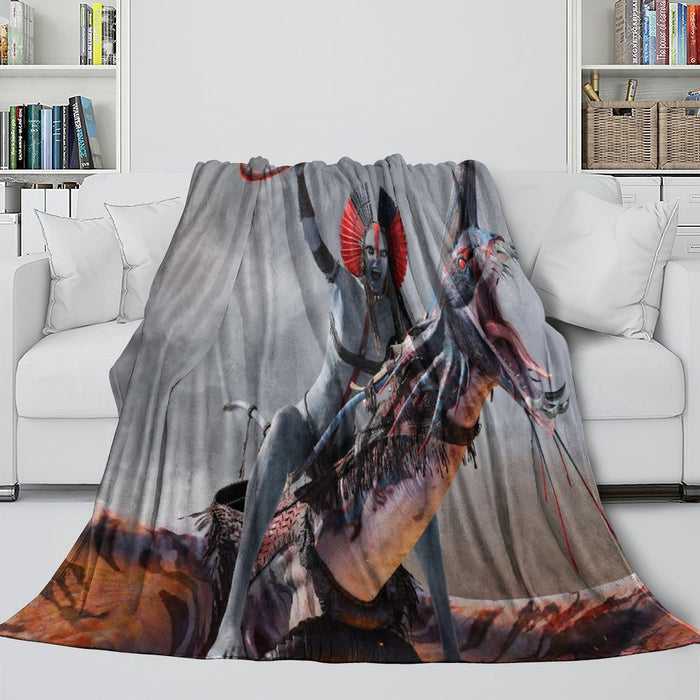 Avatar Fire and Ash Blanket Flannel Throw Room Decoration