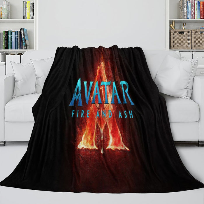 Avatar Fire and Ash Blanket Flannel Throw Room Decoration