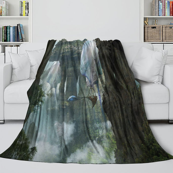 Avatar Fire and Ash Blanket Flannel Throw Room Decoration