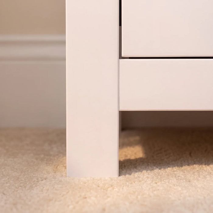 Bampton 7 Drawer Chest of Drawers  - Alabaster White - Laura James