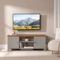 Bampton Stone Grey TV Unit - Laura James