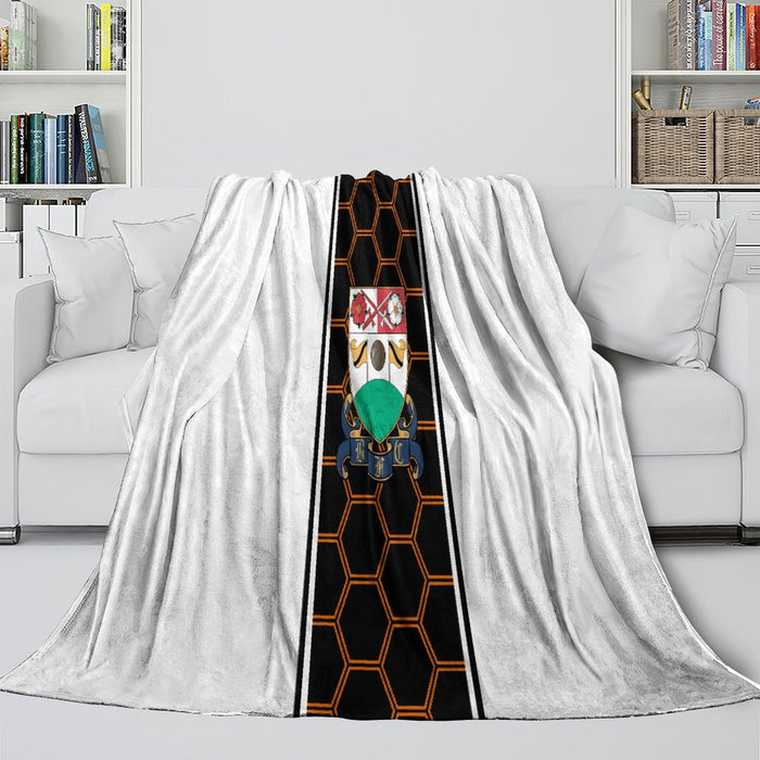 Barnet FC Blanket Flannel Fleece Throw Room Decoration
