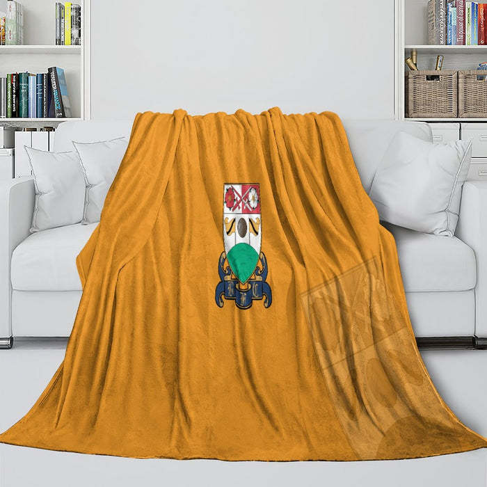 Barnet FC Blanket Flannel Fleece Throw Room Decoration
