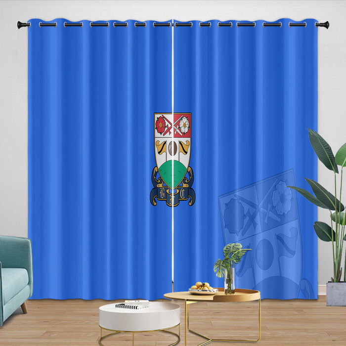 Barnet FC Curtains Blackout Window Drapes Room Decoration