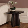 Bastian 50cm Square Side Table - Coffee Brown Mango Wood - Laura James