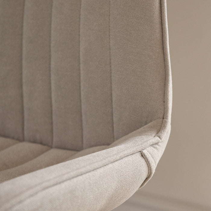 bella-soft-beige-dining-chairs - Laura James
