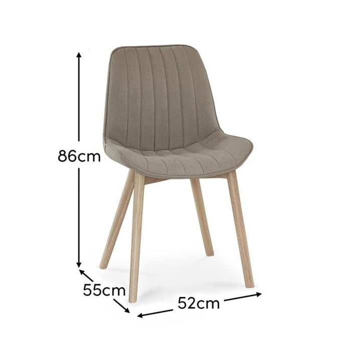 bella-soft-beige-dining-chairs - Laura James