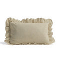 Belleville 35 x 55cm Acrylic Cushion Cover - Sand Stripe - Laura James