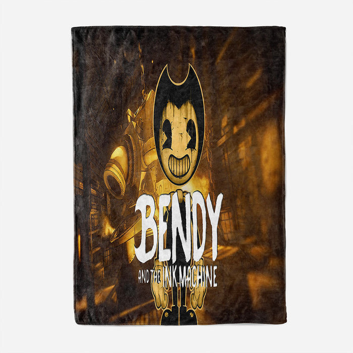 Bendy And The Ink Machine Blanket Flannel Throw Room Decoration