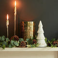 Bergen Ceramic LED Light Up Tree - White - Laura James