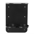 Black Double Wall Bracket for 500ml Hand Pumps