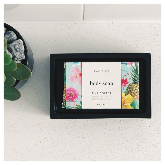 Black Soap Dish