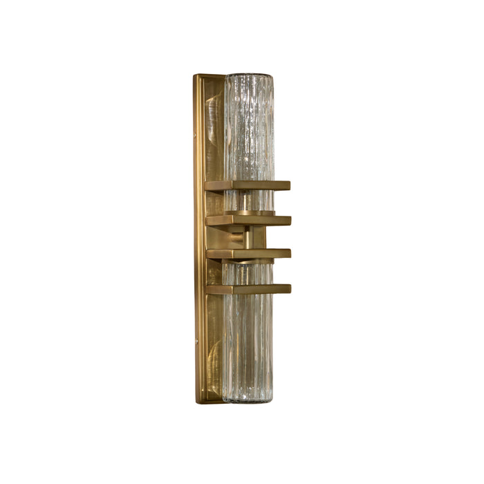 Boscastle 40cm IP44 Wall Light - Heirloom Brass - Laura James