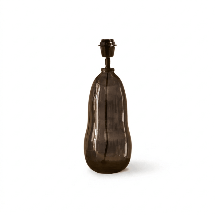 Breamore Wide Table Lamp Base - Dark Grey - Laura James
