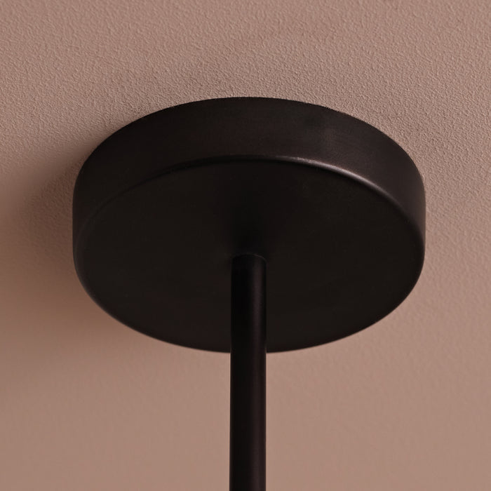 Brockhill 40cm Metal Pendant Light - Midnight Bronze - Laura James