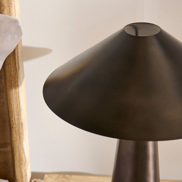Brockhill 51cm Metal Table Lamp - Bronze - Laura James