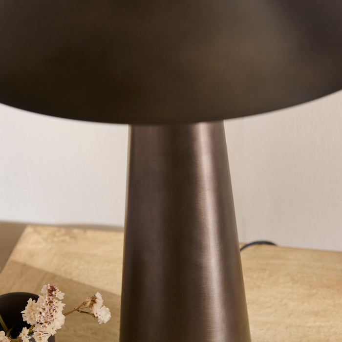 Brockhill 51cm Metal Table Lamp - Bronze - Laura James