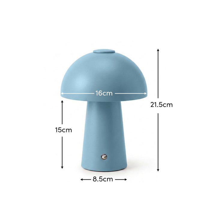 Brockhill Rechargeable Lamp - Cornflower Blue - Laura James