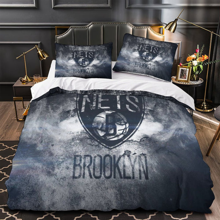 Brooklyn Nets Bedding Set Duvet Cover Without Filler