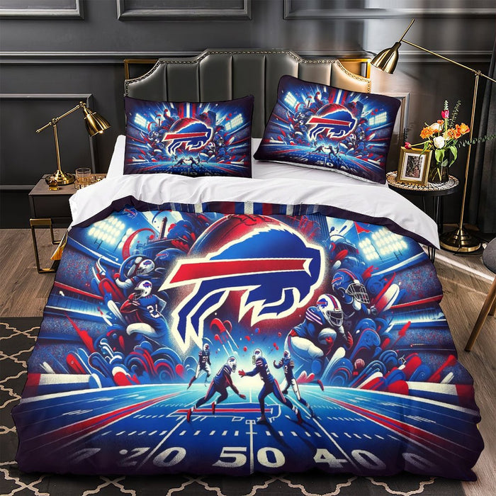 Buffalo Bills Bedding Set Duvet Cover Without Filler