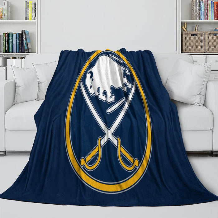 Buffalo Sabres Blanket Flannel Throw Kids Room Decoration