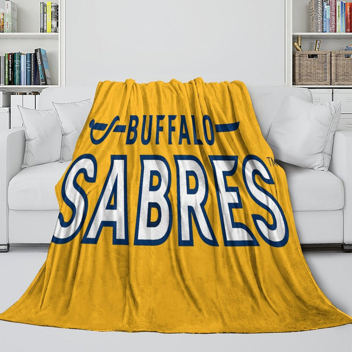 Buffalo Sabres Blanket Flannel Throw Kids Room Decoration