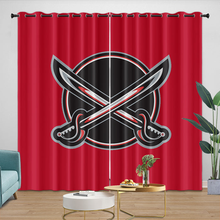 Buffalo Sabres Curtains Blackout Window Drapes Room Decoration